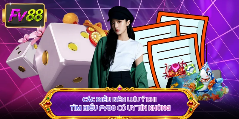Các điều nên lưu ý khi tìm hiểu FV88 có uy tín không